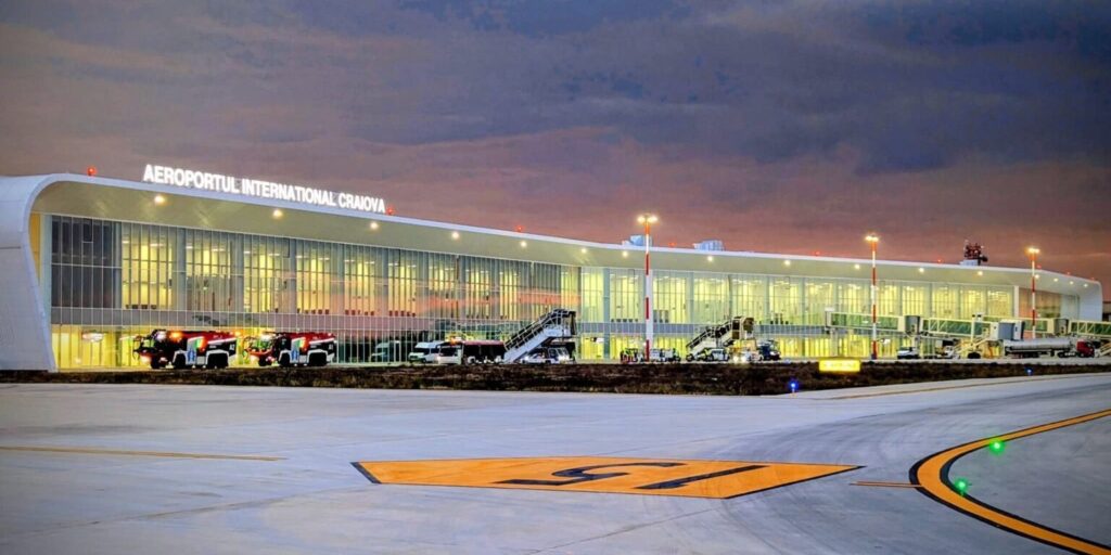 Noul terminal de pasageri al Aeroportul Internațional Craiova